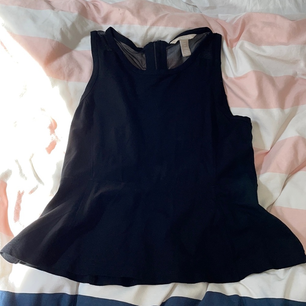 Banana Republic Peplum Top Petite